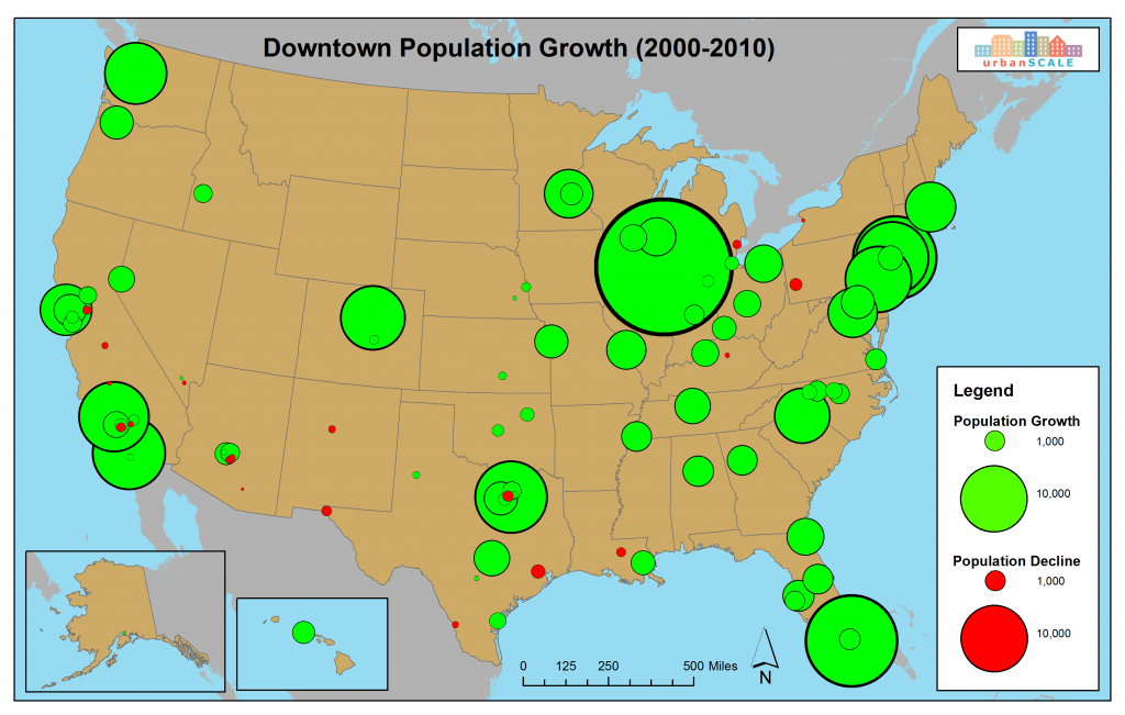 Downtown Population Growth