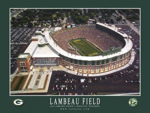 Lambeau Field, Home of the NFL Green Bay Packers