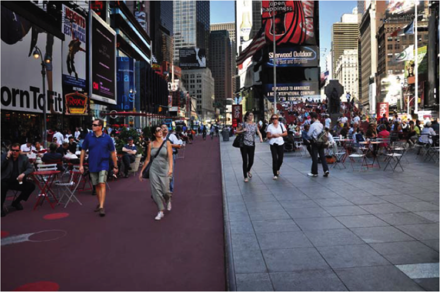 Times Square, New York, NY (Photo from NYCDOT)